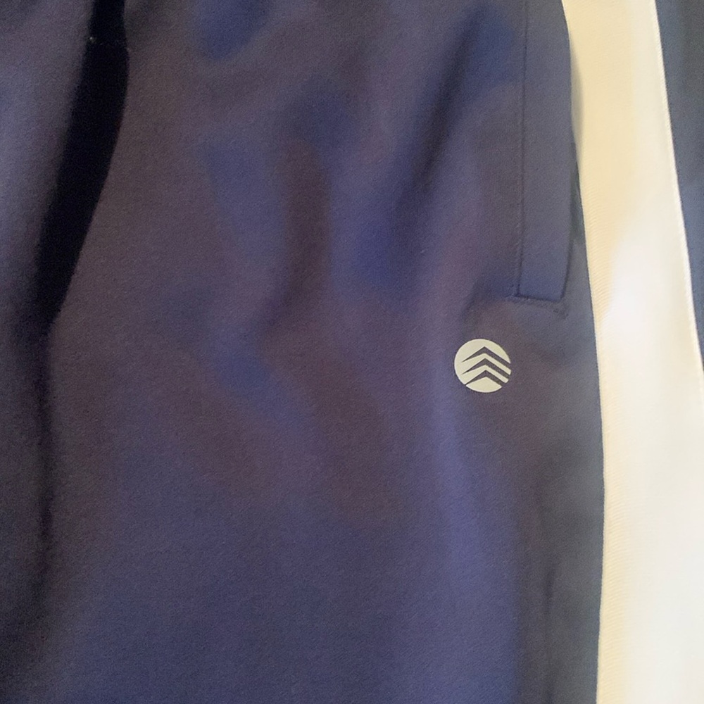 Solaris Suze 4XB, never worn blue with white stripe jogger.
